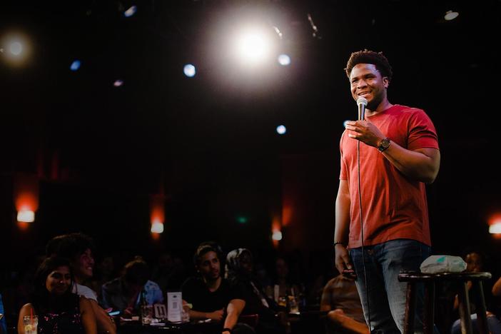 Haitian-born, Brooklyn-based comic Tanael Joachim mines comedy from being a fish out of water.