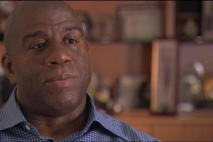 Teens must practice safe sex, Magic says. But he has a special message for young women.