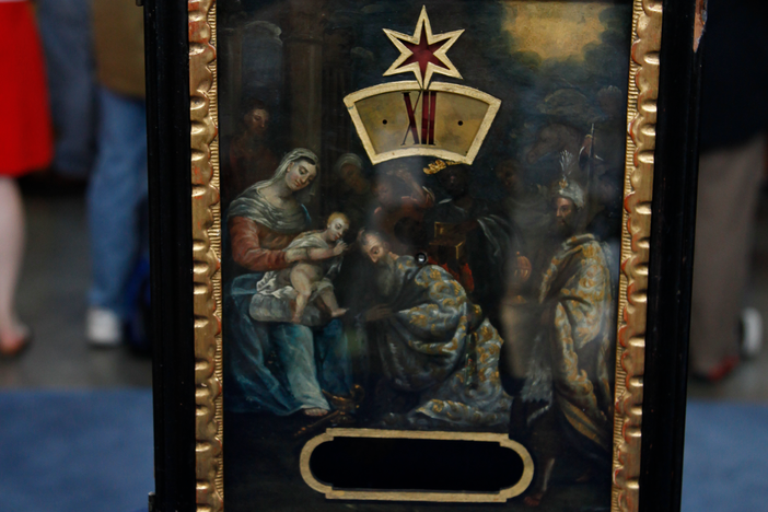Appraisal: Christoph Münhofin "Night" Clock, ca. 1680, in San Jose, Hour 3.