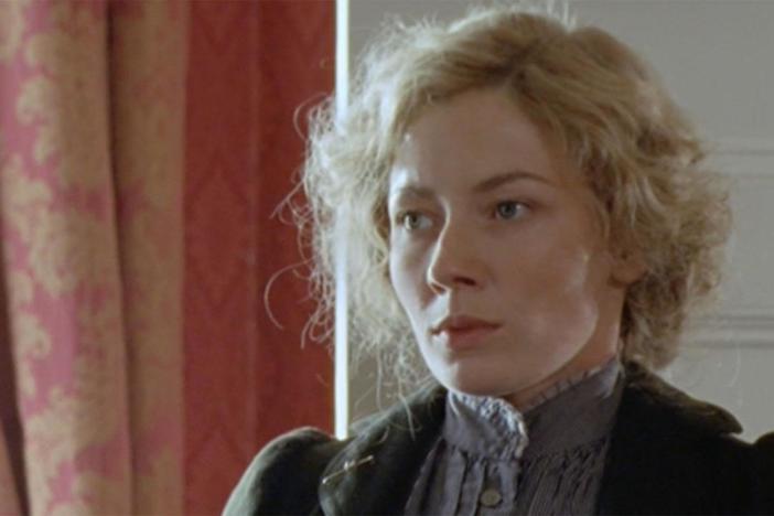 Pollyanna is delighted to stay with Aunt Polly, but Aunt Polly is not so enthusiastic.