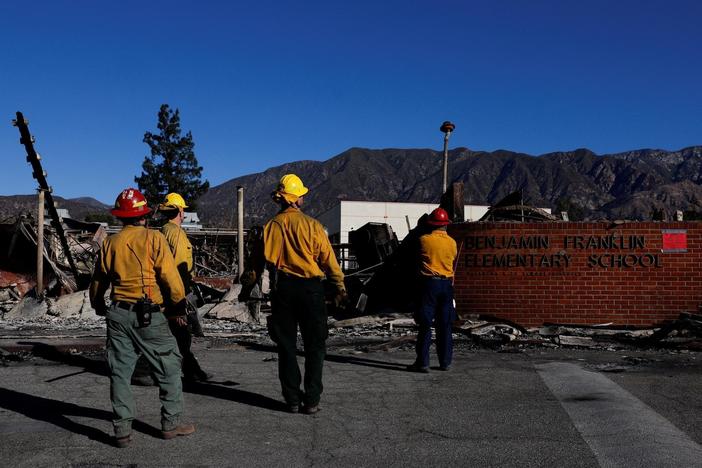 Students and teachers find ways to keep learning after wildfires destroy schools