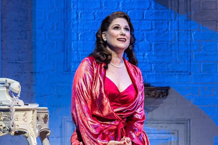 Lilli realizes she is still in love with Fred in "Kiss Me, Kate."