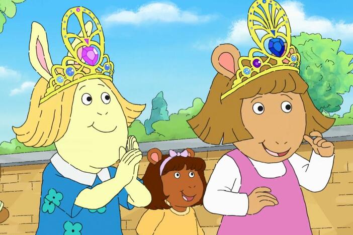 Lydia, the substitute basketball coach is really cool, but she doesn't like princesses!