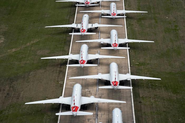 Americans are flying much less during the pandemic. Will airlines survive?