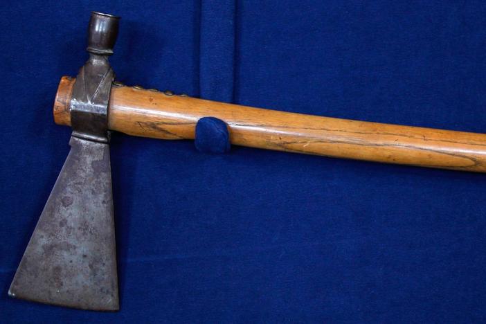 Appraisal: Plains Indian Pipe Tomahawk, ca. 1875, from Tulsa Hour 3