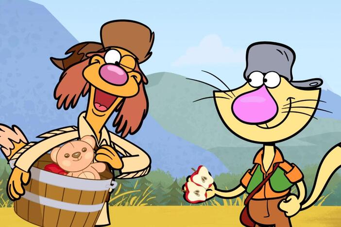 Johnny Appleseed arrives in Apple Valley. A perfect place to plant an apple orchard!