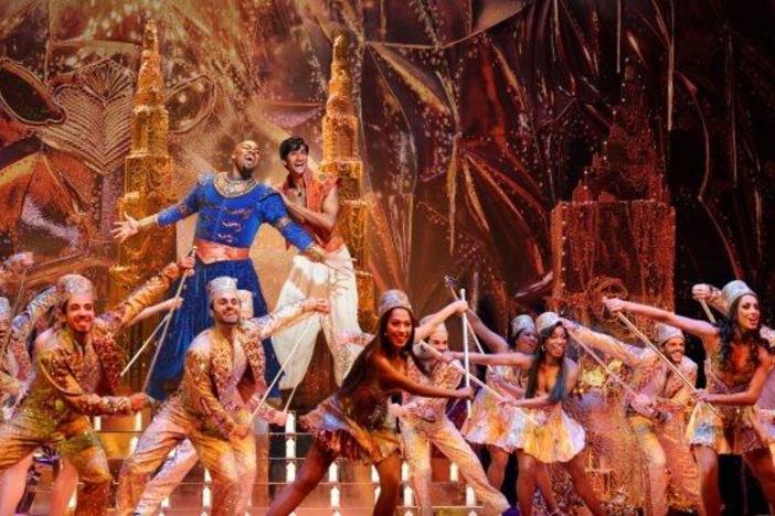Go behind the scenes of Broadway as shows reunite and re-stage after the pandemic hiatus.
