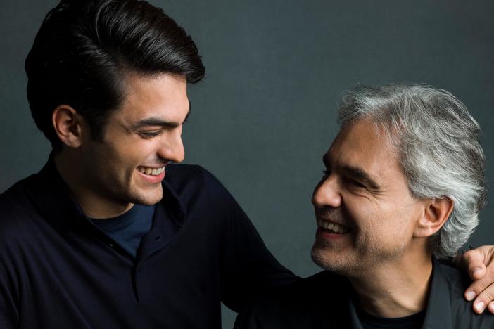 Andrea Bocelli and his son Matteo perform "Fall on Me" Live.