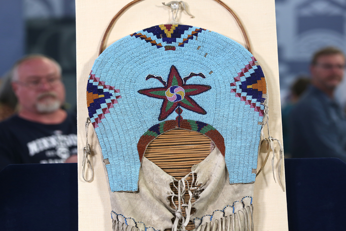Appraisal: Nez Perce Baby Cradle, ca. 1910 from Portland, Hour 1.