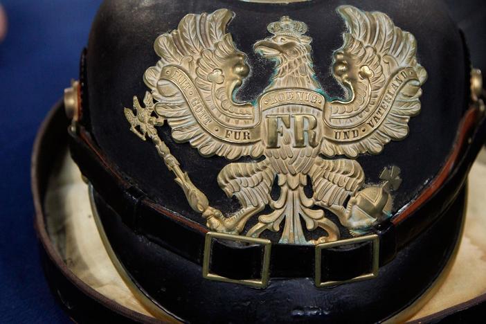 Appraisal: WWI Imperial German Spiked Helmet, from Des Moines Hour 3