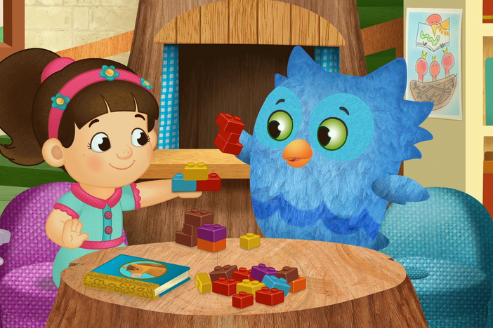 Chrissie and O learn that they can pretend in different ways and still play together.