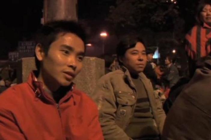 Chinese migrant workers express their frustrations with factory life.