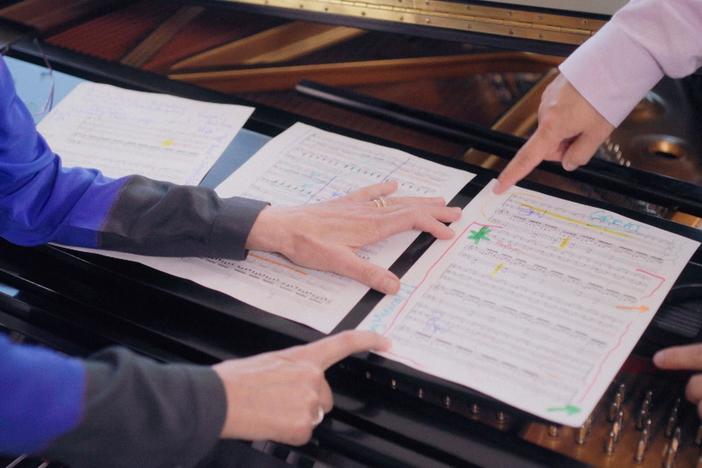 Scott Yoo meets with composer Augusta Read Thomas to get out of a creative rut.