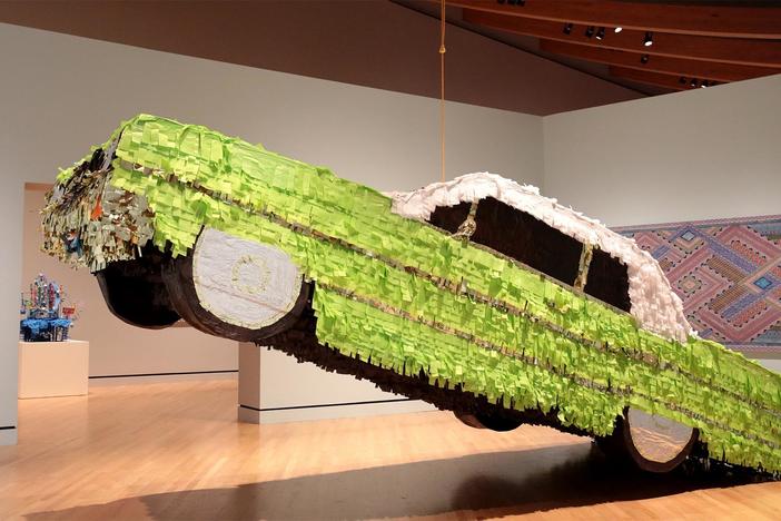 Las Vegas artist Justin Favela explains how being Mexican-American influences his work.