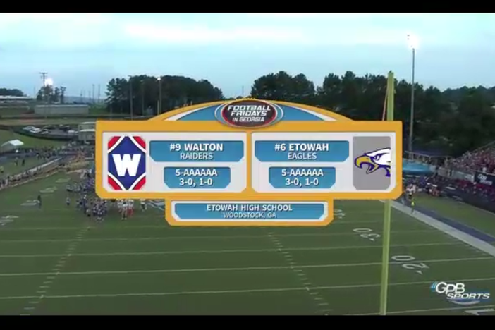 Walton Raiders v Etowah Eagles ( 9/11/15)@ Etowah High School. Woodstock, GA