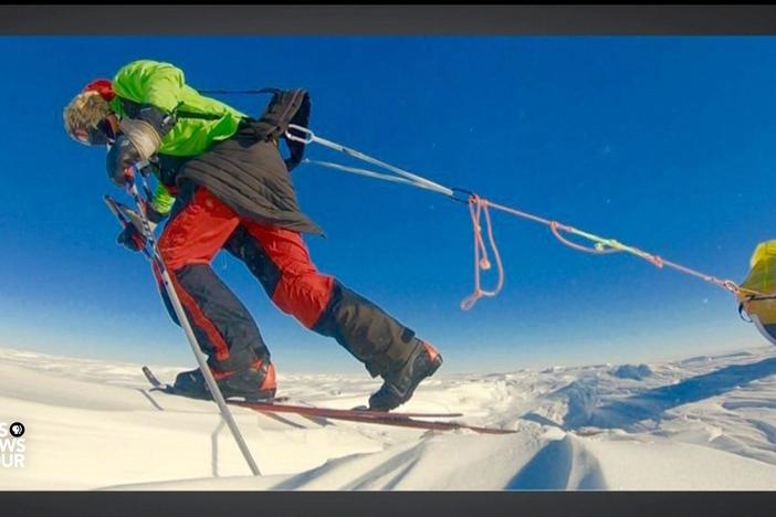 Colin O'Brady defies the 'impossible' with first-ever solo trek across Antarctica