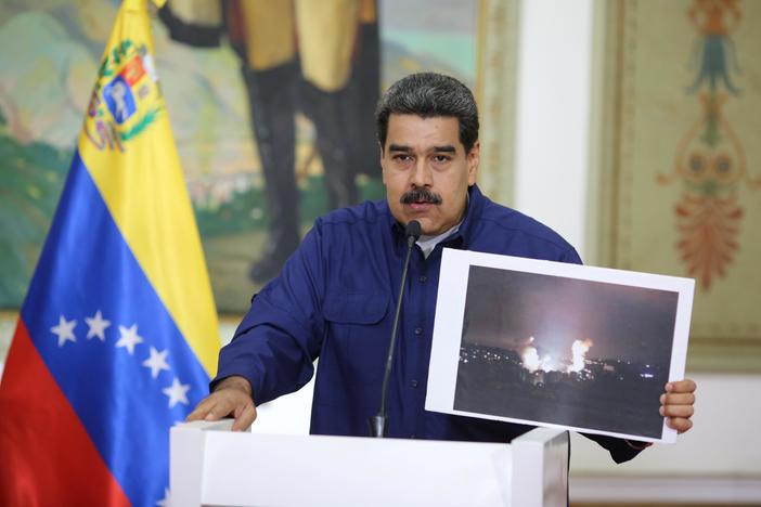 News Wrap: Venezuelan government blames Guaido, U.S. for power blackout