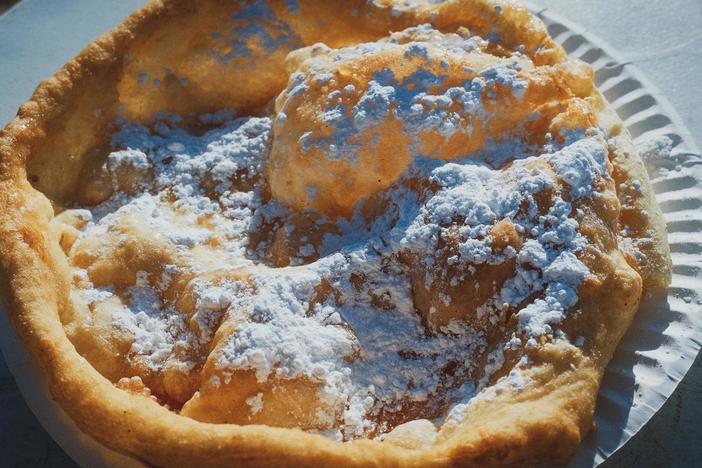 Pati Jinich is at the San Xavier Mission to try the fry bread.