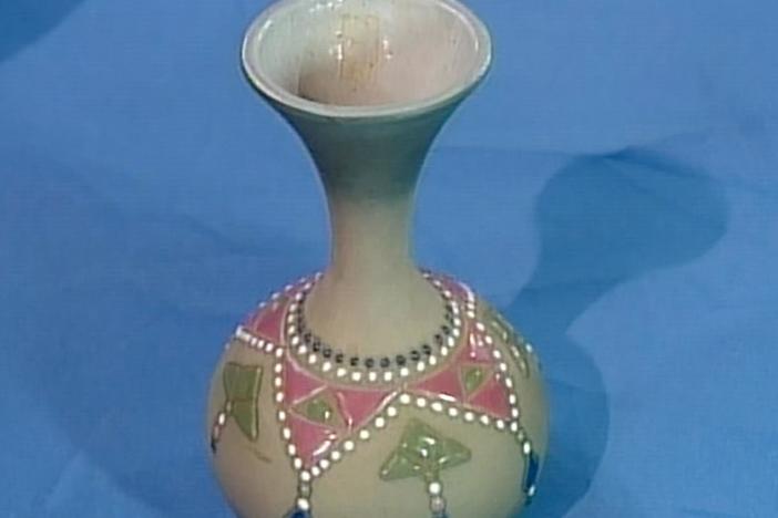 Appraisal: McCoy Porcelain Vase, ca. 1920, in Vintage Omaha.
