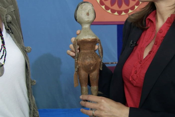Appraisal: 19th-Century Massachusetts Sailor-Made Doll, in Special: Simply the Best.