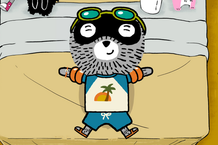 Carl had a pool day planned with his friends, but now it's raining and the day is ruined!