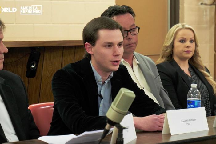 Hayden Pedigo shares his platform of progress in his bid for Amarillo city council.