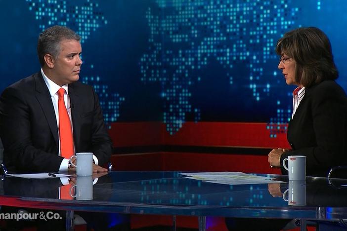 Christiane Amanpour sits down with Colombian President Ivan Duque.