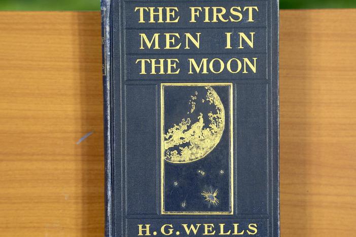 Appraisal: Neil Armstrong-signed "The First Men in the Moon"