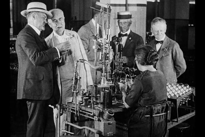 In 1922, a film crew came to West Orange, NJ to document Thomas Edison's typical day.