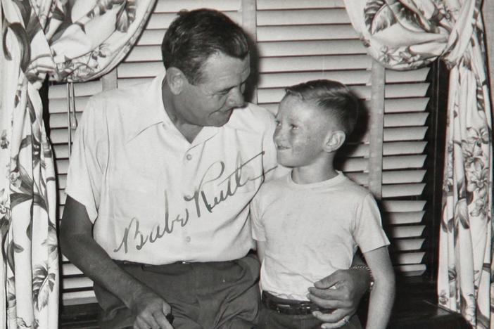 Appraisal: 1947 Signed Babe Ruth Photos, from Corpus Christi Hour 1.