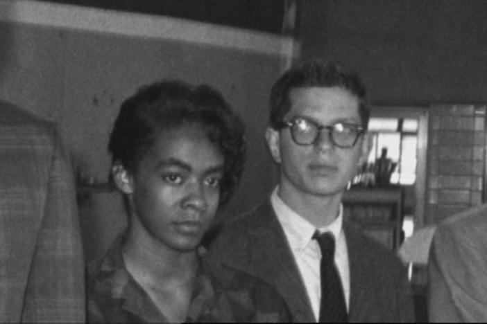 In this video from 1961, two Freedom Riders explain what they're doing.