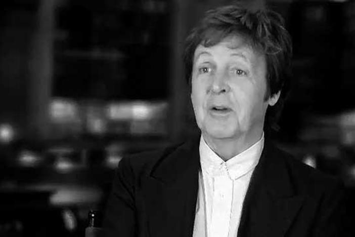 Watch this exclusive interview with Paul McCartney.