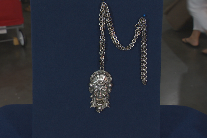 Appraisal: Buccellati Silver Pendant & Chain ca. 1950 in New Orleans, LA