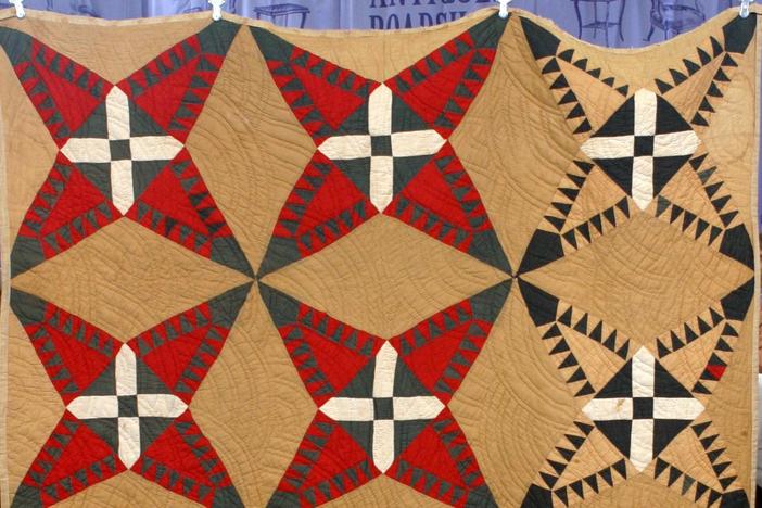 Appraisal: Slave Quilt, ca. 1830, in Vintage Savannah.