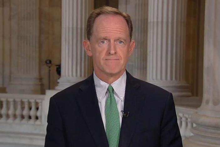 Pat Toomey joins the program to discuss his criticisms of President Trump.