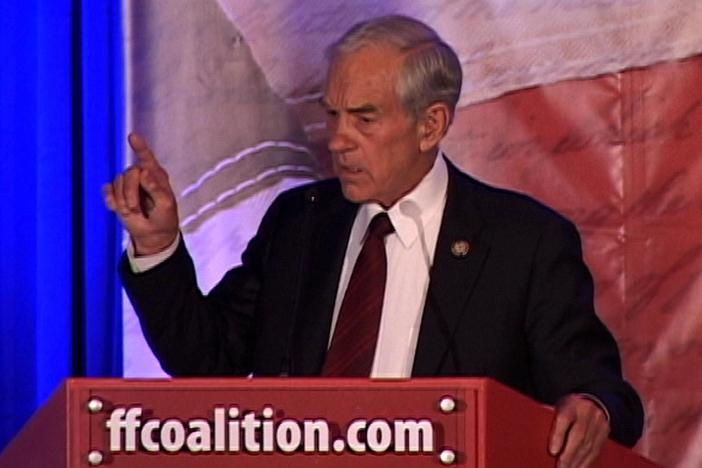 Watch excerpts from GOP candidate Ron Paul's speech to the Faith and Freedom Coalition.