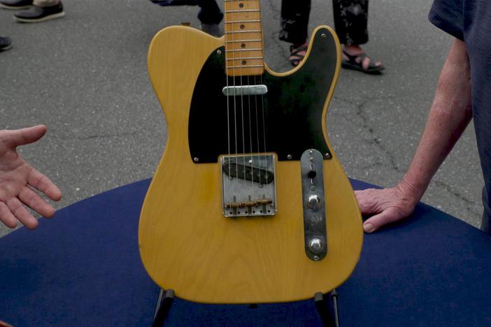 Appraisal: 1950s Fender Broadcaster Neck on Reiusse Body