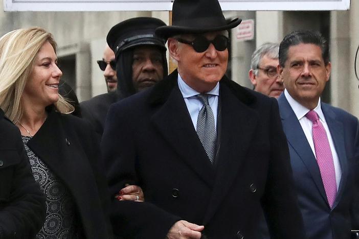 Stone sentenced to 40 months in prison for witness tampering, lying to Congress
