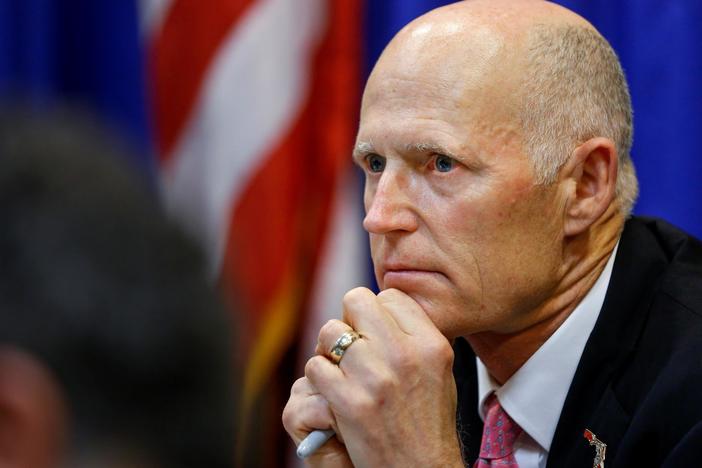 Florida lawmakers sent a newly adopted gun control bill to Republican Gov. Rick Scott.