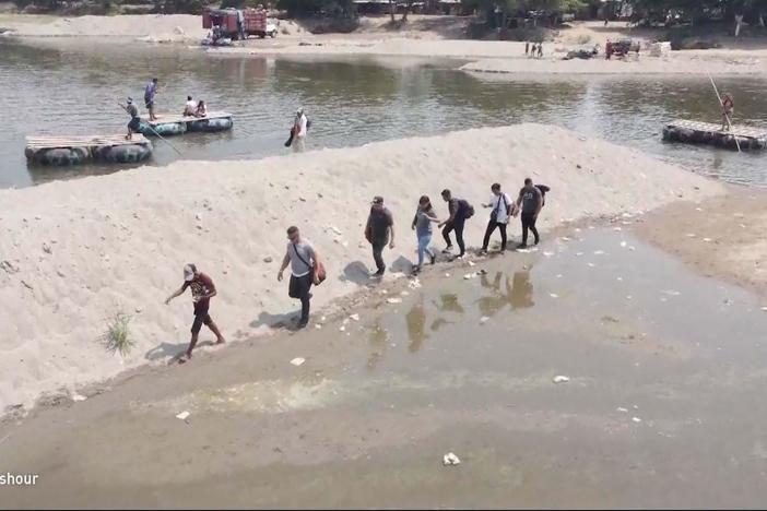A look inside the journey asylum seekers make through Mexico to reach U.S. border
