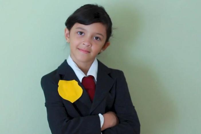 Make this budget-friendly, easy Odd Squad Costume for your little one.