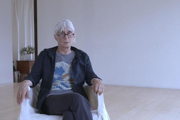 How Tharp directed her own education at Barnard College.