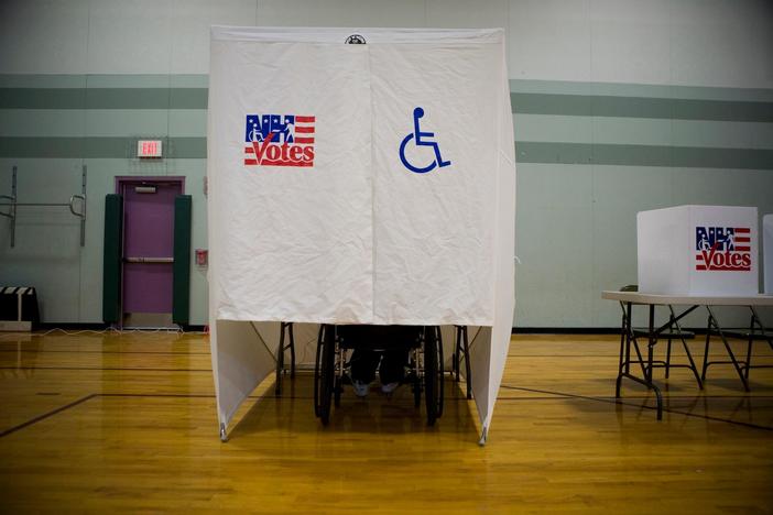 Americans with disabilities fight for access as states enforce restrictive voting laws