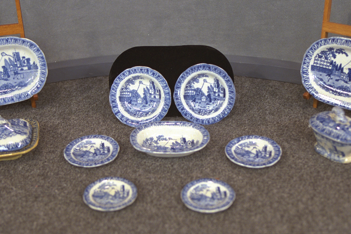 Appraisal: Staffordshire Child's Service, ca. 1825, from Vintage Charlotte.