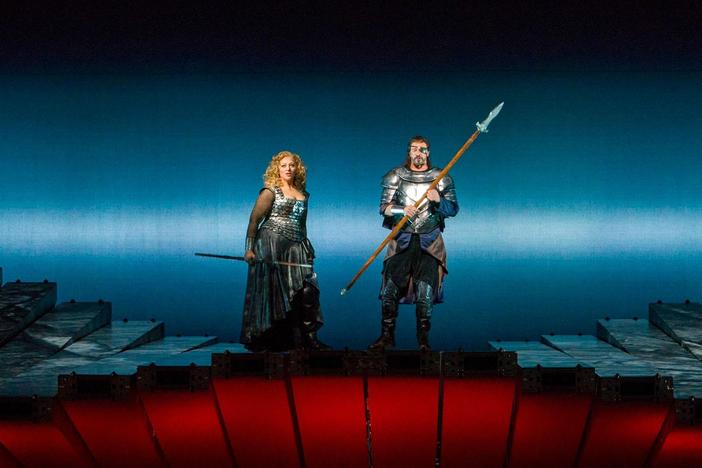 Christine Goerke sings Brünnhilde’s Act II battle cry.