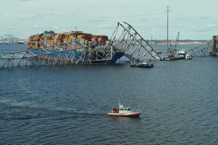 The container ship Dali lost power causing it to crash into Baltimore’s Key Bridge.