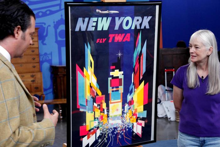 Nicholas Lowry appraises a dazzling poster-rendition of New York's Times Square.