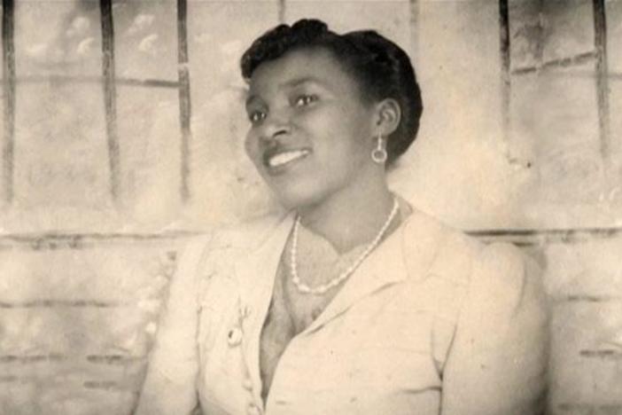 Carolyn remembers how she used to make dresses for her mother when she was young.