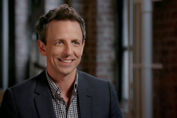 Host Henry Louis Gates, Jr. traces the family history of Seth Meyers.