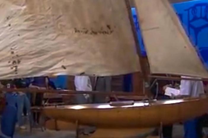 Appraisal: American Pond Yacht, ca. 1900